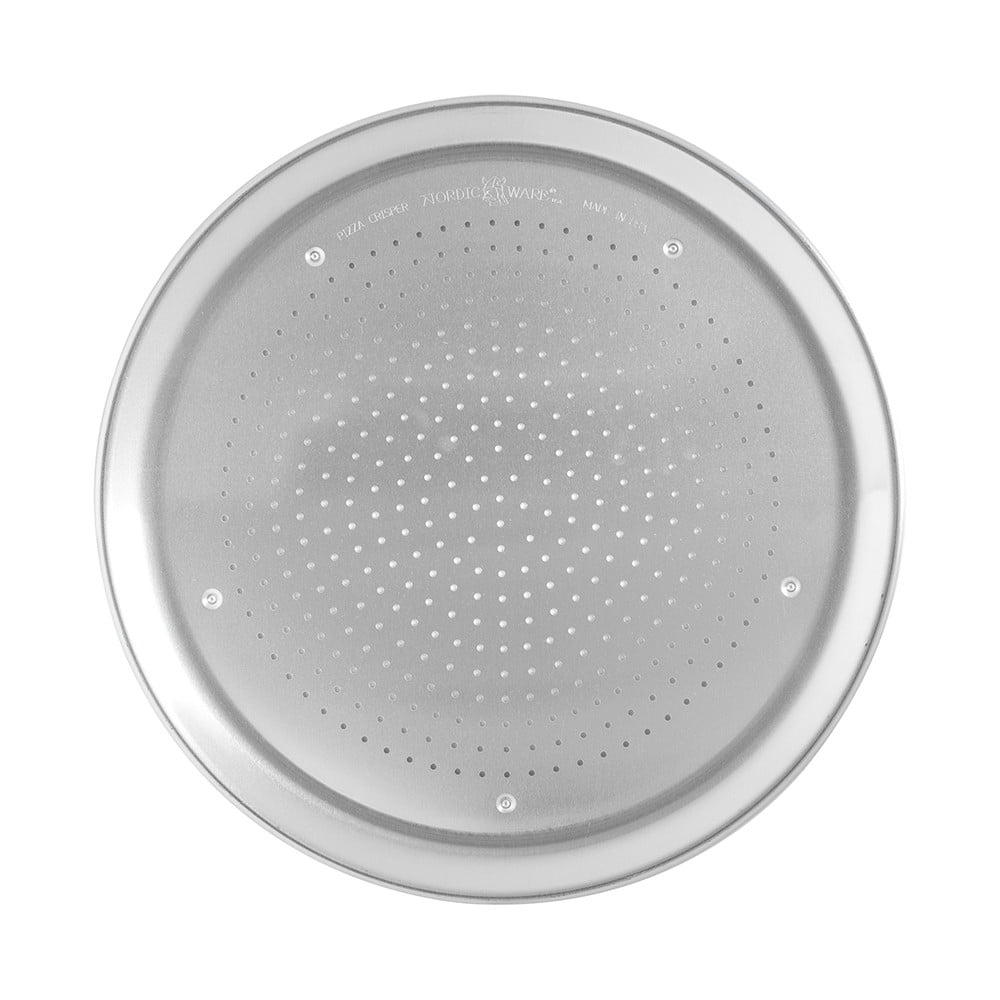 Nordic Ware 16" Silver Aluminum Hot Air Pizza Crisper Pan