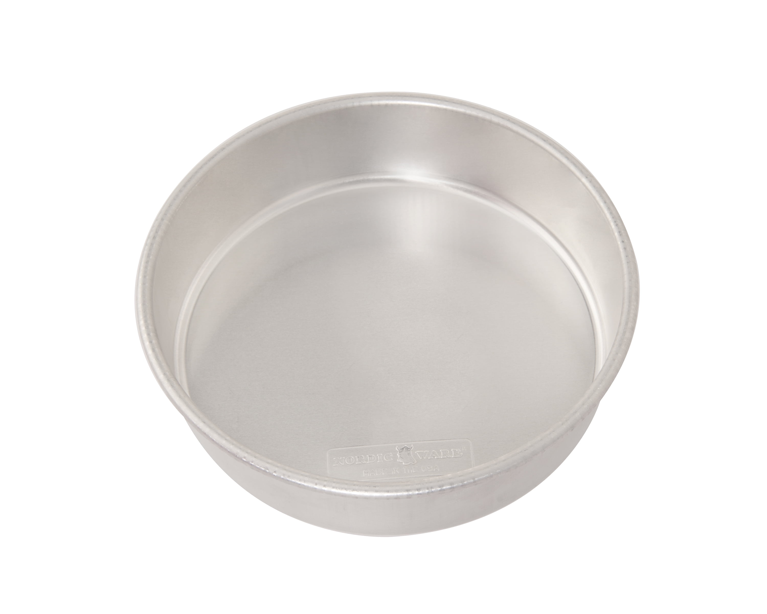 9" Round Silver Aluminum Layer Cake Pan