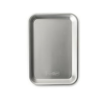 Nordic Ware Naturals Eighth Sheet 10.1" x 7" Aluminum Baking and Cookie Pan, Silver