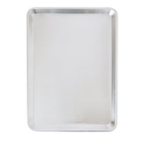 Nordic Ware Naturals Half Sheet 18" x 13" Aluminum Cookie and Baking Pan, Silver