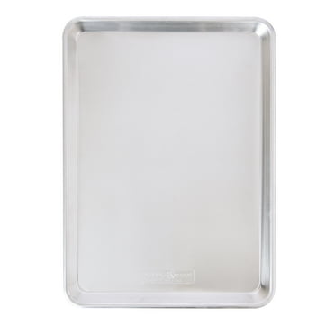 Nordic Ware Naturals Half Sheet 18" x 13" Aluminum Cookie and Baking Pan, Silver