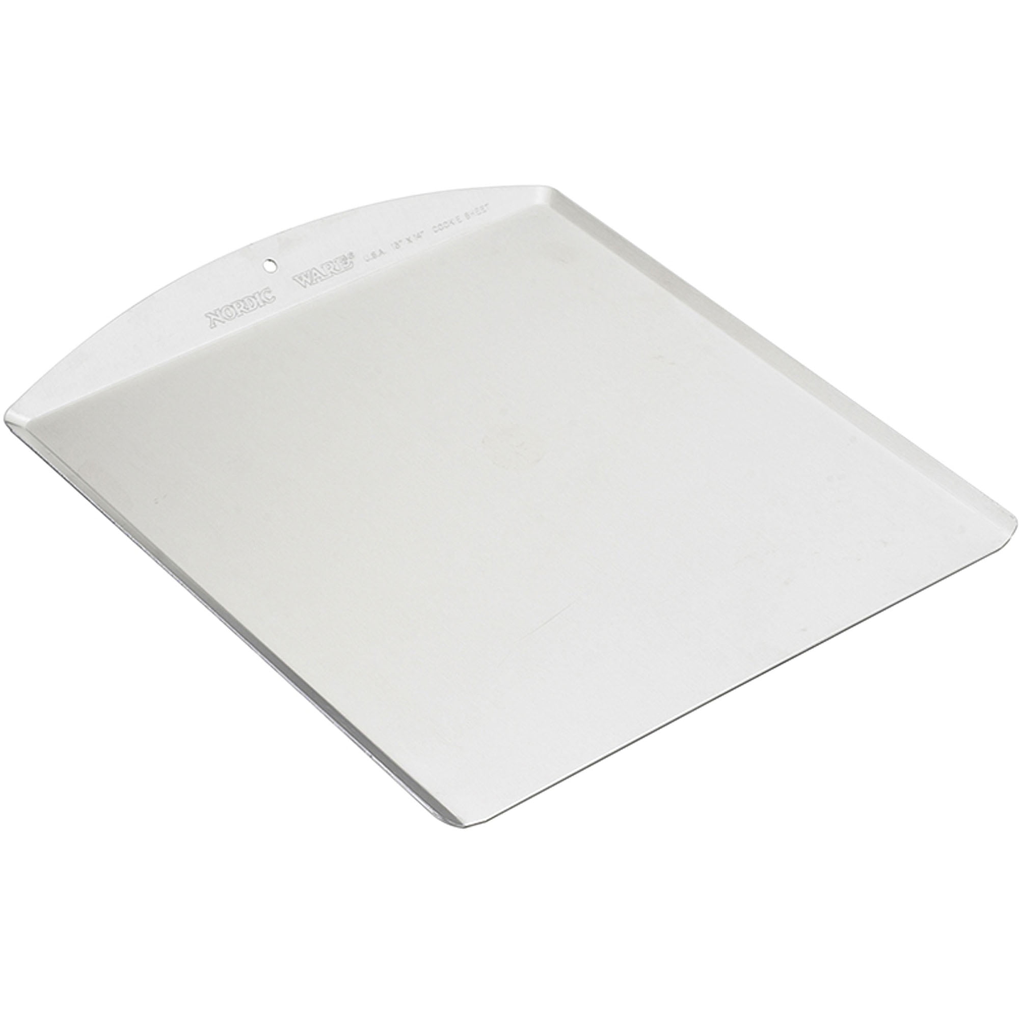 Silver Aluminum Non-Stick Rectangular Cookie Sheet