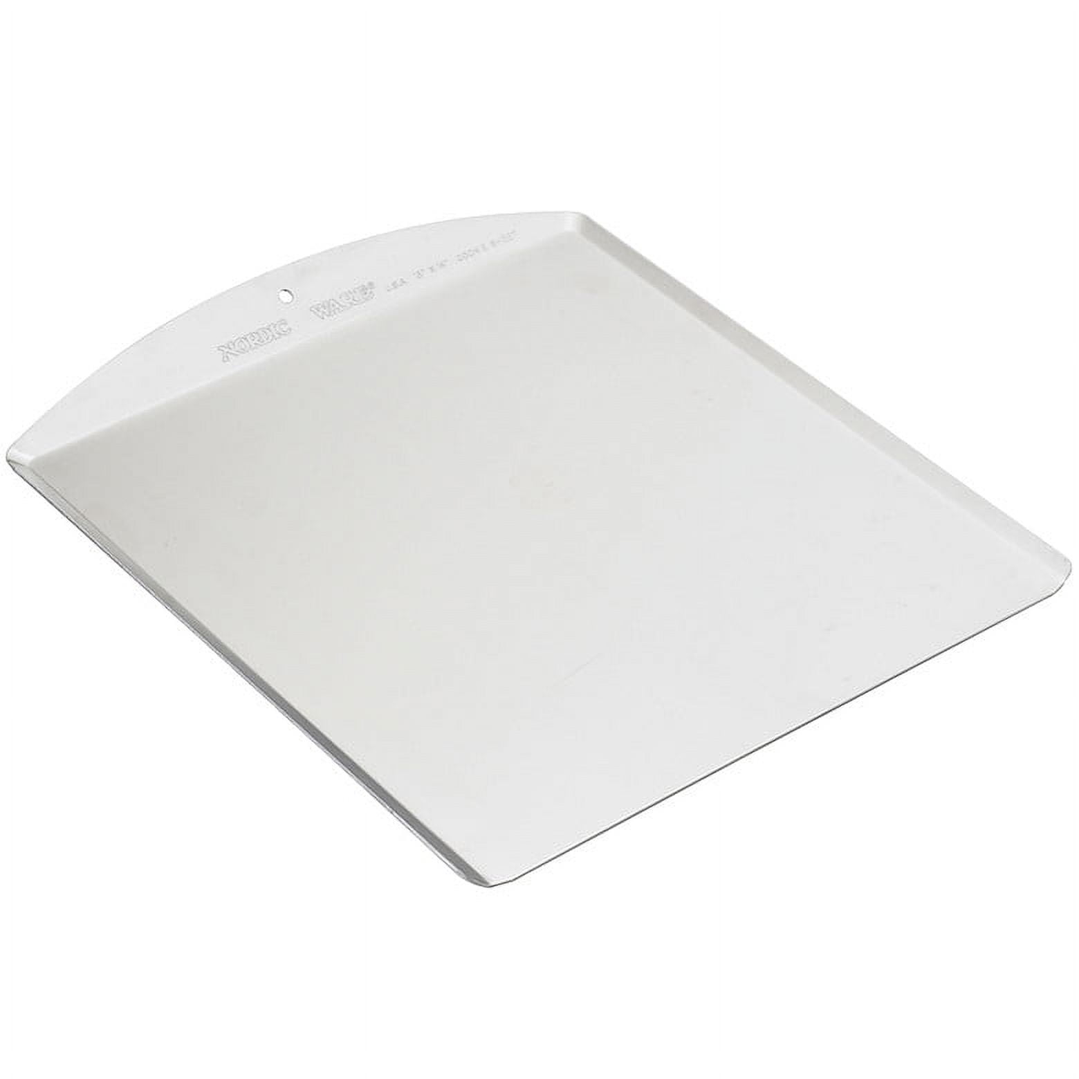 Silver Aluminum Non-Stick Rectangular Cookie Sheet
