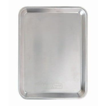 Nordic Ware Naturals Quarter Sheet 13" x 10" Aluminum Baking and Cookie Pan, Silver