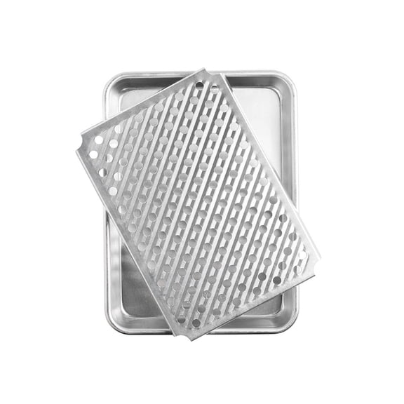 Nordic Ware Naturals Quarter Sheet with Multi-Task Oven & Cooling Rack