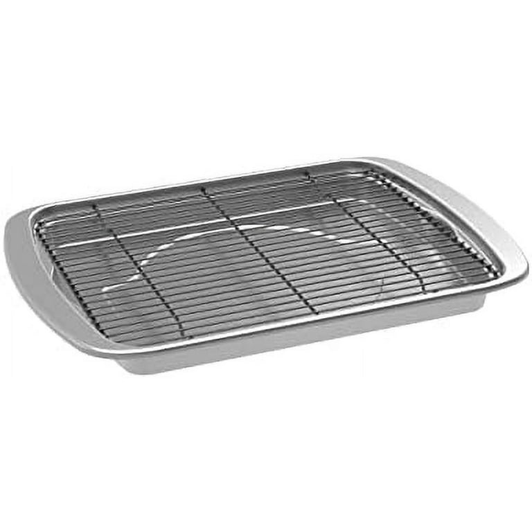  Nordic Ware Oven Crisp Baking Tray, 17.10 x 12.40 x 1.40  inches, Natural: Home & Kitchen