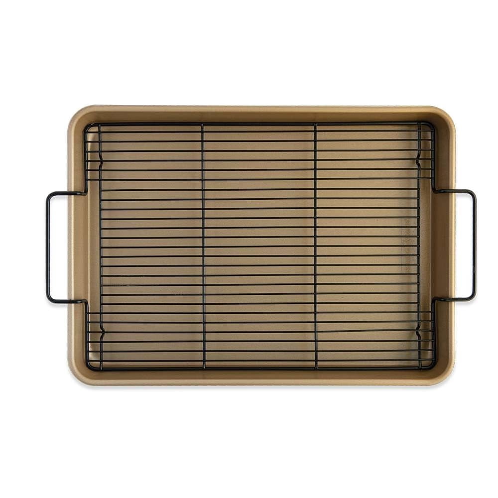 Nordic Ware Oven Crisp Baking Tray 2pc Set Includes Pan and Rack ...