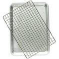 Nordic Ware Quarter Sheet Pan with Nesting, OvenSafe Nonstick Grid
