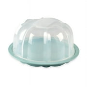 Nordic Ware Translucent Bundt Cake Keeper with Twist-to-Lock Base