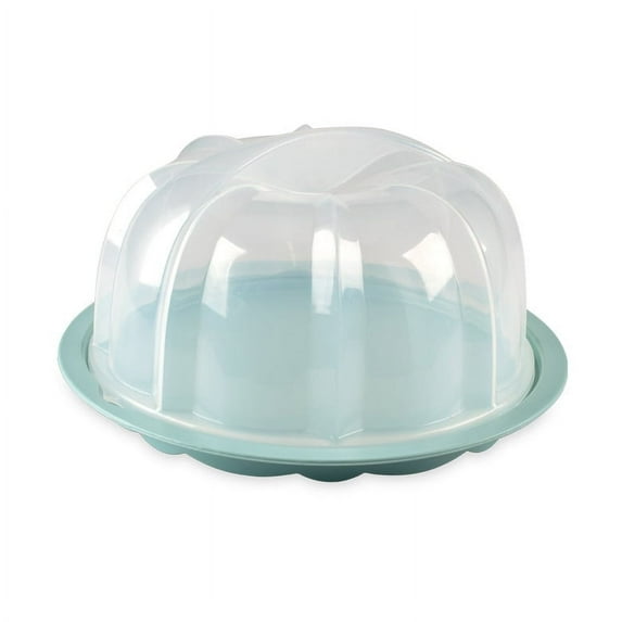 Nordic Ware Translucent Bundt Cake Keeper with Twist-to-Lock Base