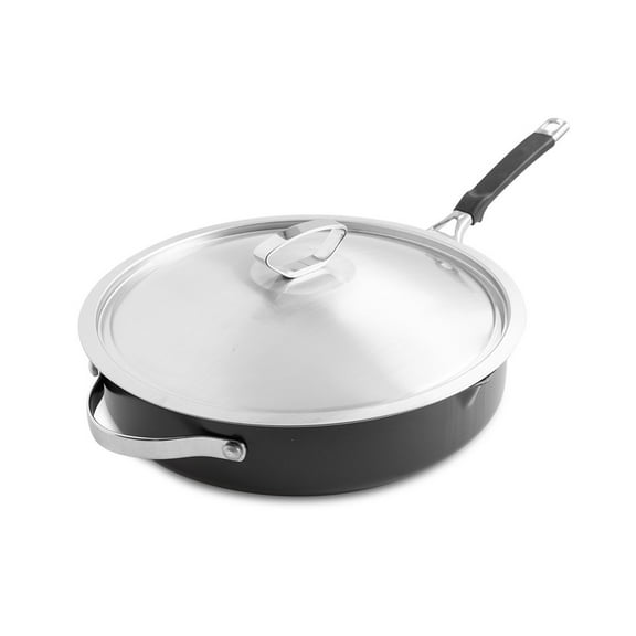 Nordic Ware Verde 12 Inch Ceramic Nonstick Skillet and Lid