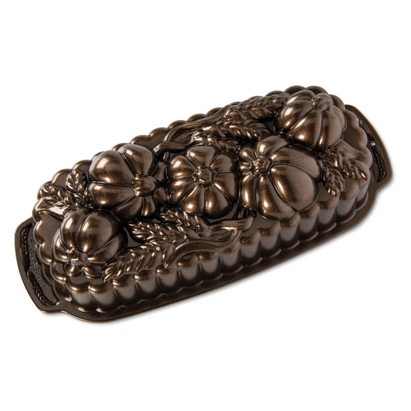 Nordic Ware Wheat & Pumpkin Pan, 6 Cup