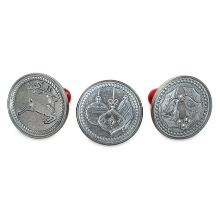 Nordic Ware Yuletide Cast Cookie Stamps