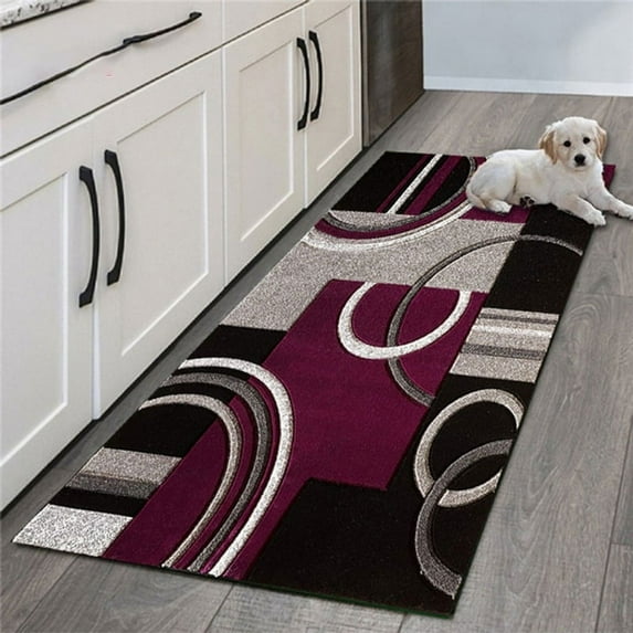 Nordic Washable Kitchen Mat Floor Long Hall Carpet for Bathroom Entrance Doormat Rugs Baths Bath Rug Mats Bedroom Flooring