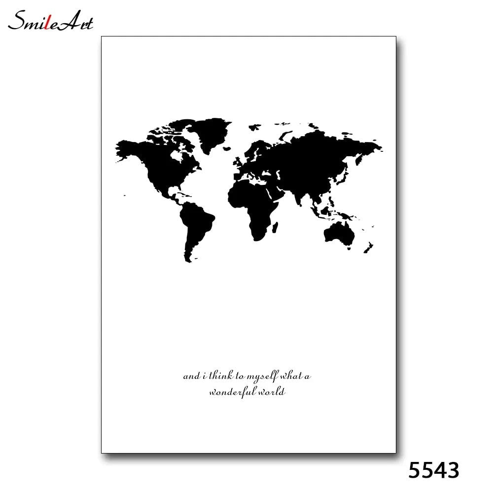 nordic-world-map-canvas-painting-wall-art-poster-and-print-wall