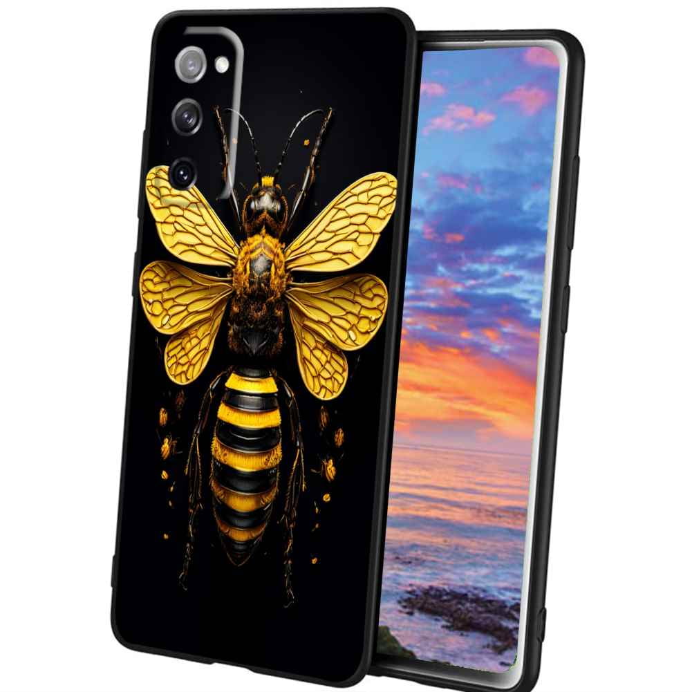 Nordic-bee-shape-pattern-124 phone case for Samsung Galaxy A02S(US ...