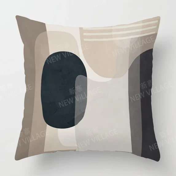 Nordic fall home decor autumn throw pillow cover sofa Cushion cover modern 45x45cm 45*45 50x50 60x60cm 40*40cm 35x35 morandi