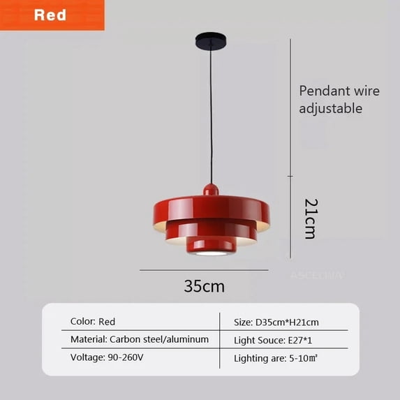 Nordic led pendant light macaron carbon steel aluminum white dark green orange illuminations for restaurant living rooms fixture