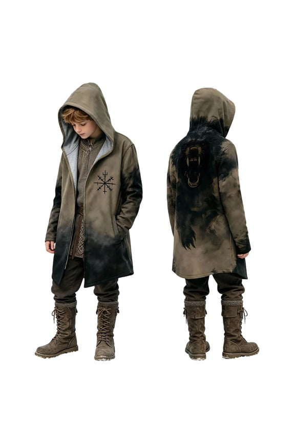 Boys Cloak Coat For Kids Long Cape Jacket For Boys Adventure Ready Outerwear For And Everyday Youth Wind Shirt