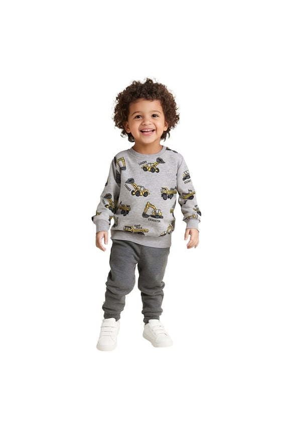 Boys Hoodies & Sweatshirts Kids Pullover Long Sleeve Casual Round Neck Fashion Top For Toddler And Youth Comfortable Blend Half Zip Sweater