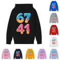 thumbnail image 1 of NordicNest Boys Pullover Hoodie Soft Casual Sweatshirt For Kids Youth Athletic Jacket With Pocket Boys 12-14 Clothes, 1 of 4