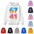 thumbnail image 1 of NordicNest Boys Pullover Hoodie Soft Casual Sweatshirt For Kids Youth Athletic Jacket With Pocket Boys 12-14 Clothes, 1 of 4