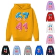 thumbnail image 1 of NordicNest Boys Pullover Hoodie Soft Casual Sweatshirt For Kids Youth Athletic Jacket With Pocket Boys 12-14 Clothes, 1 of 4