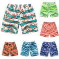 thumbnail image 1 of NordicNest Boys Quick Dry Beach Pants – Outdoor Swim Bottoms with Adjustable Buckle, Large Size Summer Water Pants White 10, 1 of 5