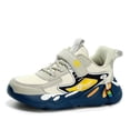 thumbnail image 1 of NordicNest Boys Sneakers Lightweight Breathable Running Shoes Casual Sports Athletic Shoes,02_Beige,4, 1 of 7