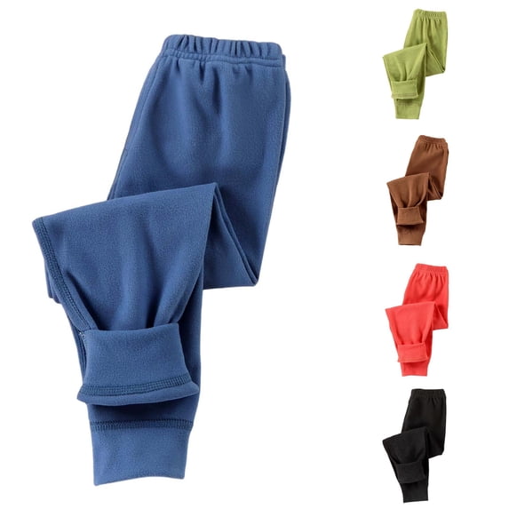 NordicNest Boys Thermal Pants Kids Base Layer Bottoms Soft Lined Winter Sleepwear Pants For Children Comfortable Casual Trousers Comfort Training Pants