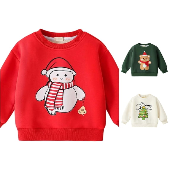 NordicNest Boys Winter Pullover Hoodie Cozy Sweatshirt Casual Soft Warm Jacket Top With Festive Holiday Design For Daily Outdoor Activities Preemie Jacket