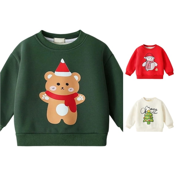 NordicNest Boys Winter Pullover Hoodie Cozy Sweatshirt Casual Soft Warm Jacket Top With Festive Holiday Design For Daily Outdoor Activities Preemie Jacket