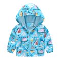 thumbnail image 1 of NordicNest Fall Coats for Kids with Hoods Print Windproof Autumn Zipper Toddler Grils Jacket for Baby Boys Girls, 1 of 5
