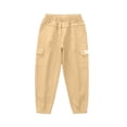 thumbnail image 1 of NordicNestFall Pants for Boys Cargo Straight Leg Loose Trousers with Pocket Simple Style for Casual Wear, 1 of 9