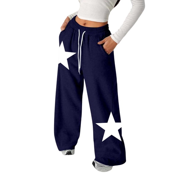 NordicNest Girls Casual Jogger Pants for Daily Wear - Soft, Breathable & Versatile for Outdoor & Indoor Use Navy 150