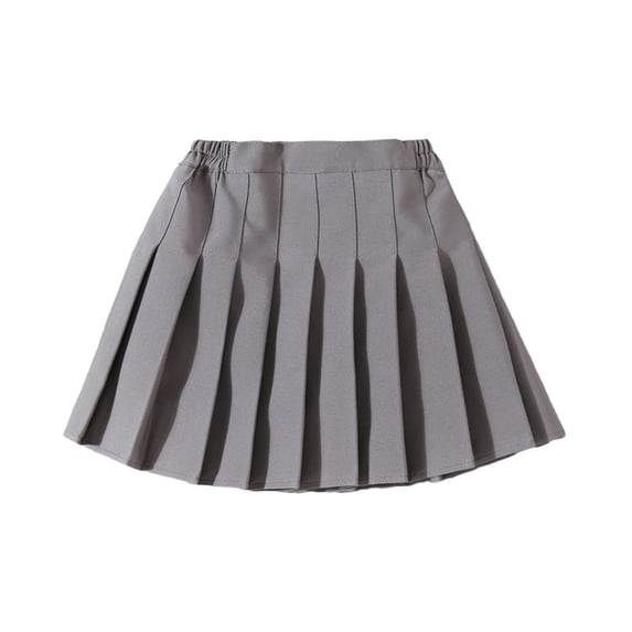 NordicNest Girls High Waist Pleated Tennis Skirt, Summer Casual Mini Skorts with Pockets GY1 110