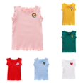 thumbnail image 1 of NordicNest Girls Sleeveless Tank Top Casual Summer Tee Shirt Soft Blend Basic For Toddler Youth Girls Outfits Size 16 Back to School, 1 of 6