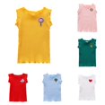 thumbnail image 1 of NordicNest Girls Sleeveless Tank Top Casual Summer Tee Shirt Soft Blend Basic For Toddler Youth Girls Outfits Size 16 Back to School, 1 of 9