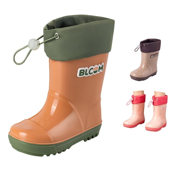 NordicNest Kids Rain Boots Lightweight Outdoor Boots For Girls