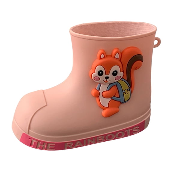 NordicNest Lightweight Kids Rain Boots For Outdoor Wet Weather Boots For Girls Everyday Play