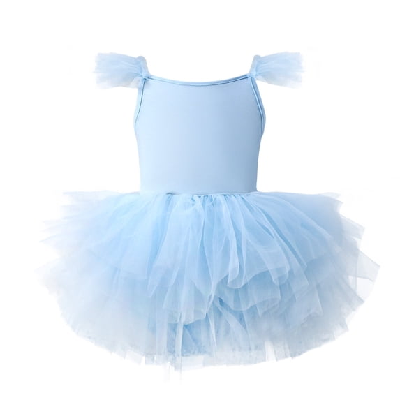 NordicNest Little Girls' Dresses Long Sleeve Ballet Skirted Leotards Dance Tutu Outfit Ballerina Dress for Girl