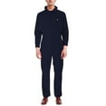 thumbnail image 1 of NordicNest Men's Long‑Sleeve Coverall Full‑Length Loose Work Jumpsuit with Chest Pockets Industrial Mechanic Labor Overalls Navy,XXL, 1 of 7