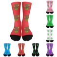thumbnail image 1 of NordicNest St. Day Kids Socks Printed Novelty Crew Socks For Boys And Girls Holiday Party And Size Small Boys Socks, 1 of 4