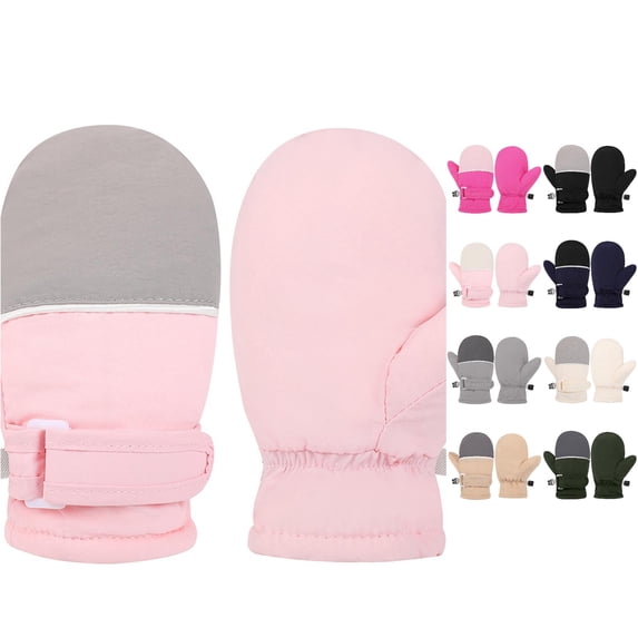 NordicNest Toddler Mittens Skiing Toddler SnowGloves Kids Babe Winter Mittens For Girls Boys Girls Mittens
