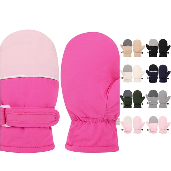 NordicNest Toddler Mittens Skiing Toddler SnowGloves Kids Babe Winter Mittens For Girls Boys Girls Mittens