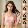 thumbnail image 1 of NordicNest Wirefree First Bra for Girls – Double Layer Padded Top, Adjustable Stretch Bralette, 1 of 7