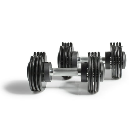 NordicTrack - 12.5 Lb. Adjustable Dumbbell Set - Black