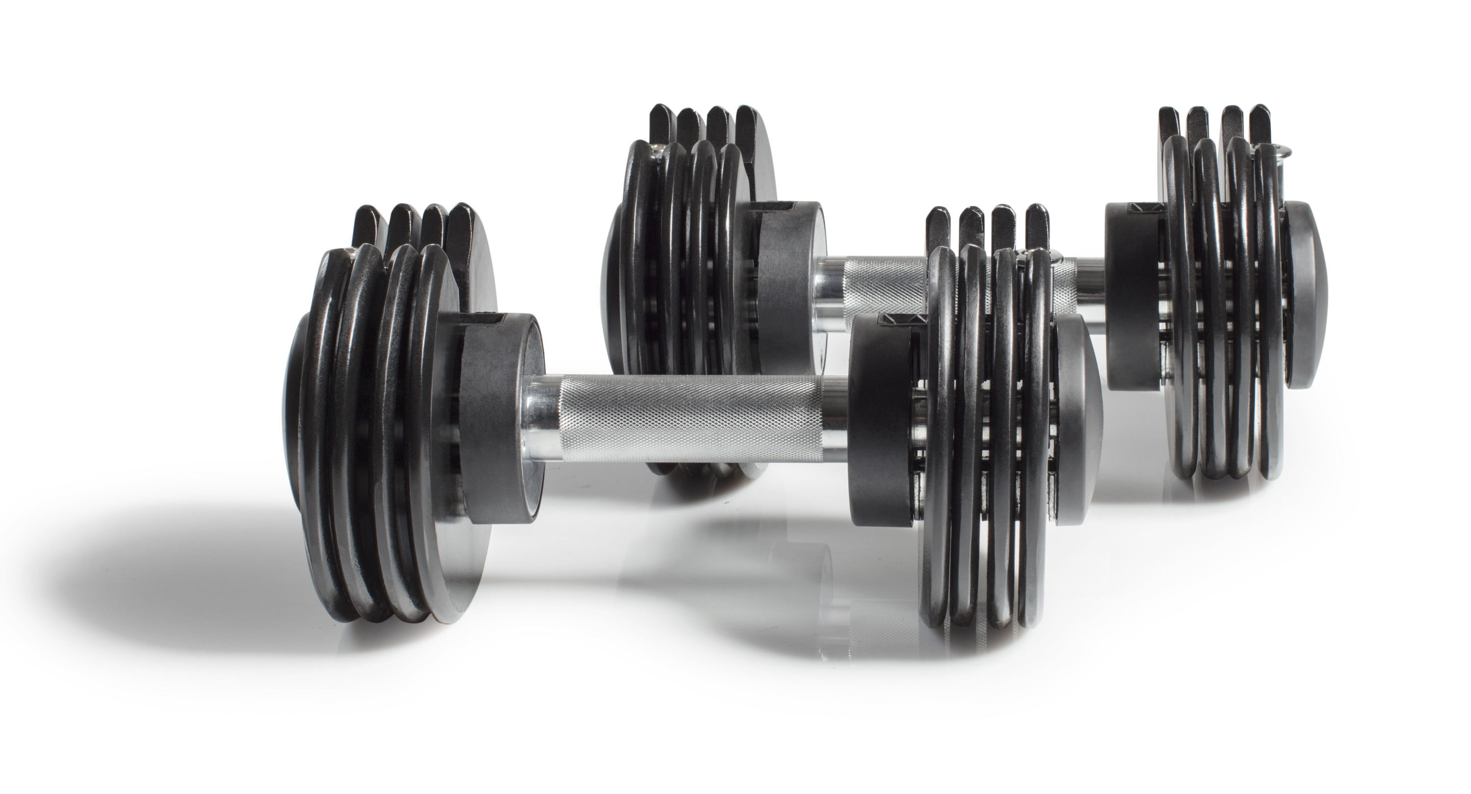 NordicTrack 12.5 lb. Adjustable Dumbbells with Weight Stands, Sold as Pair - image 1 of 10