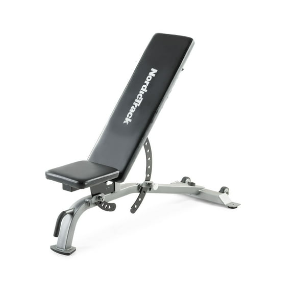 NordicTrack Adjustable Weightlifting Bench with Comfortable Padded Seat and Incline/Decline Functionality
