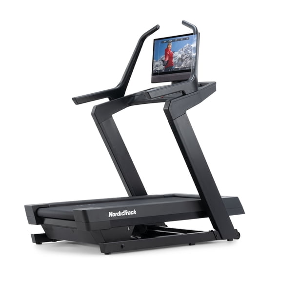 NordicTrack X24 Treadmill: 24" HD Touchscreen, 40% Incline, -6% Decline, 12 MPH, ActivePulse™ Heart Rate, SmartAdjust™, AutoBreeze™ Fan & iFIT Membership for Interactive Workouts & Streaming